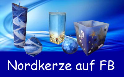 Kerzen Onlineshop Nordkerze auf FaceBook für Kerzenfreunde